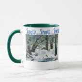 Tasse Ils ont dit qu'il ne neigerait pas (Gauche)