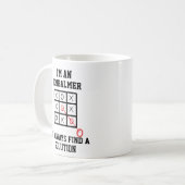 Tasse Im An Embalmer I Always Find A Solution (Devant gauche)