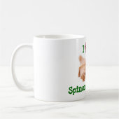 Tasse ; Image de chiot de rotation ; Coeur I mon (Gauche)