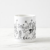 Tasse : Imbéciles de danse (Centre)