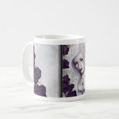Tasse immortelle de rose de noir (Devant gauche)
