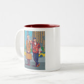 tasse impaire de deux couples de ton (Devant gauche)