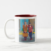 tasse impaire de deux couples de ton (Gauche)