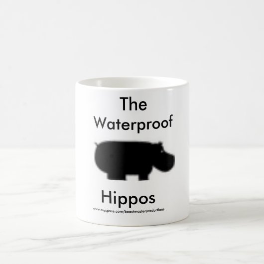 Tasse imperméable officielle d'hippopotames (Centre)