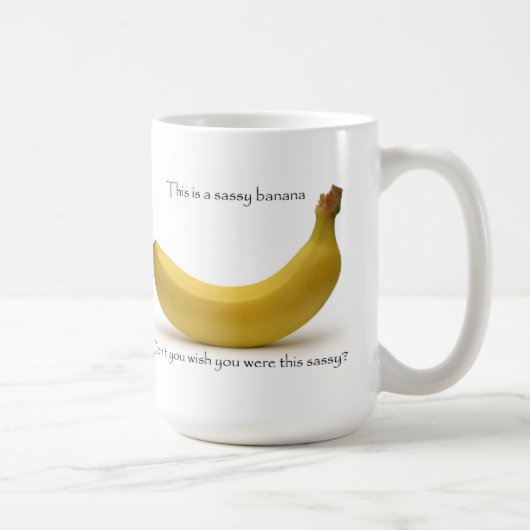 Tasse impertinente de banane (Droite)