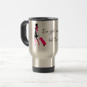 Tasse impertinente de voyage de steward (hôtesse (Devant gauche)