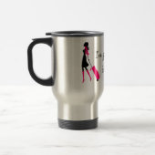 Tasse impertinente de voyage de steward (hôtesse (Gauche)
