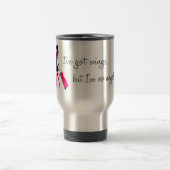 Tasse impertinente de voyage de steward (hôtesse (Centre)