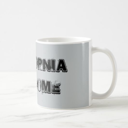 Tasse impressionnante de citation de la Californie (Droite)