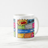 Tasse impressionnante de papa (Devant droit)