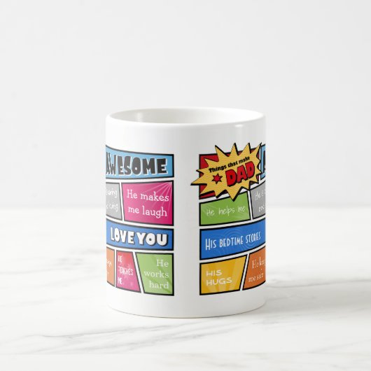 Tasse impressionnante de papa (Centre)