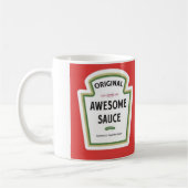 Tasse impressionnante de sauce (Gauche)