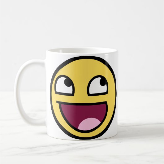 Tasse impressionnante de visage (Gauche)
