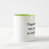 Tasse impressionnante drôle de slogan de bureau (Centre)