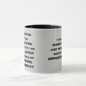 Tasse impressionnante et sarcastique (Centre)