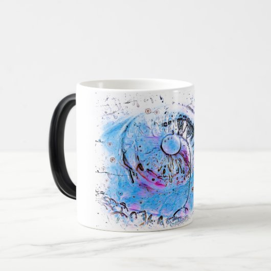 Tasse imprimée par oeil universel (Devant gauche)
