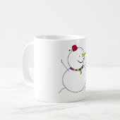 Tasse imprimée par Snowman (Devant gauche)
