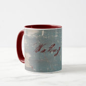 Tasse imprimée se réveillante chic (Devant gauche)