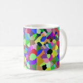 Tasse inclinée de la tuile 11oz (Devant droit)