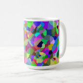 Tasse inclinée de la tuile 15oz (Devant droit)