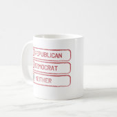 Tasse indépendante de choix multiple (Devant gauche)