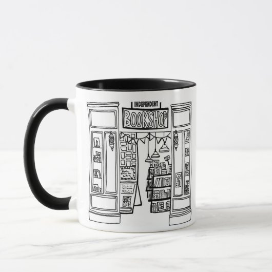 Tasse indépendante de librairie (Gauche)