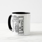 Tasse indépendante de librairie (Devant gauche)