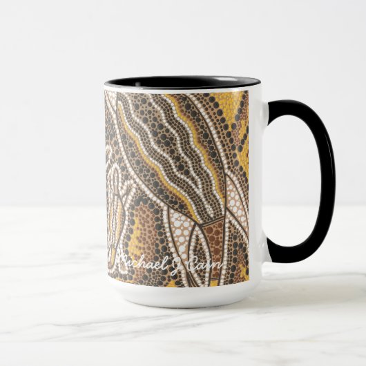 Tasse indigène d'art (Droite)
