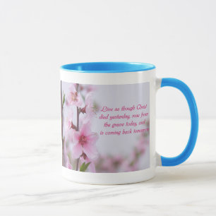 Tasse indiquante chrétienne