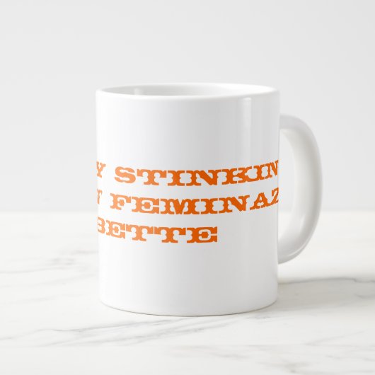 Tasse indisciplinée de Mobette (Devant droit)