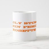 Tasse indisciplinée de Mobette (Devant)