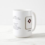 Tasse Ingwaz RuneStone 425 ml (Devant droit)