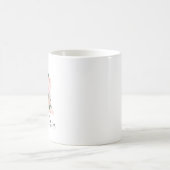 Tasse initiale aquarelle florale - A (Centre)