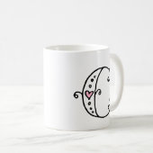 Tasse initiale de monogramme - C (Devant droit)