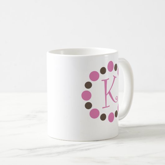 Tasse initiale "K " de Dotz (Devant droit)