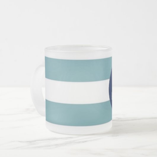 Tasse - initiale nautique (Devant gauche)