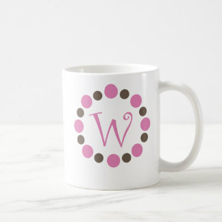 Tasse initiale "W " de Dotz