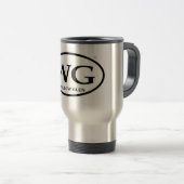 Tasse inoxydable de banlieusard de GT (Devant droit)