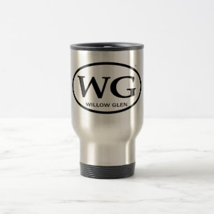 Tasse inoxydable de banlieusard de GT