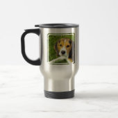 Tasse inoxydable de voyage de beagle (Gauche)
