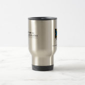Tasse inoxydable de voyage de CAF (Centre)