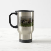 Tasse inoxydable de voyage de champ de cheval de (Gauche)
