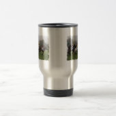 Tasse inoxydable de voyage de champ de cheval de (Centre)