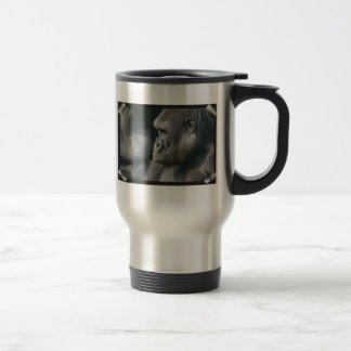 Tasse inoxydable de voyage de gorille de montagne