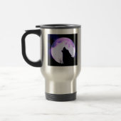 Tasse inoxydable de voyage d'hurlement de loup (Gauche)
