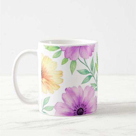 Tasse Inspirante Minimaliste (Gauche)