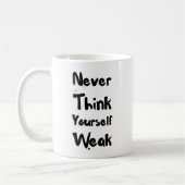 Tasse inspirée de citation (Gauche)