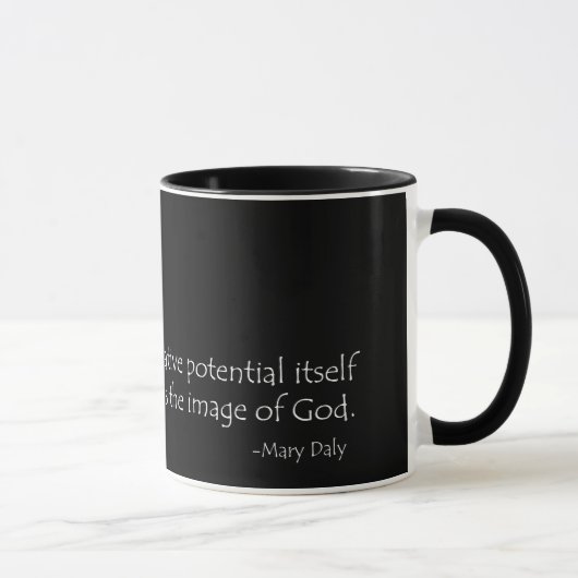 Tasse inspirée de citation avec le papillon (Droite)