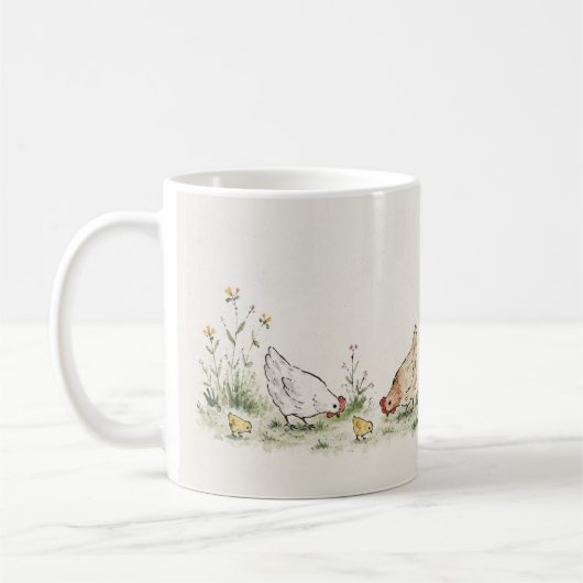 Tasse Inspirée de Ferme Esthétique pour un Usage Q (Gauche)