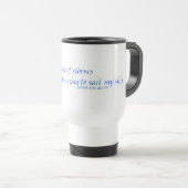 Tasse inspirée de voyage (Devant droit)